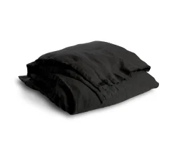 Lovely Linen Påslakan Linne Dark Grey Dubbel