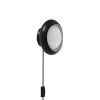 LYFA Cornea Vägglampa Black 15cm