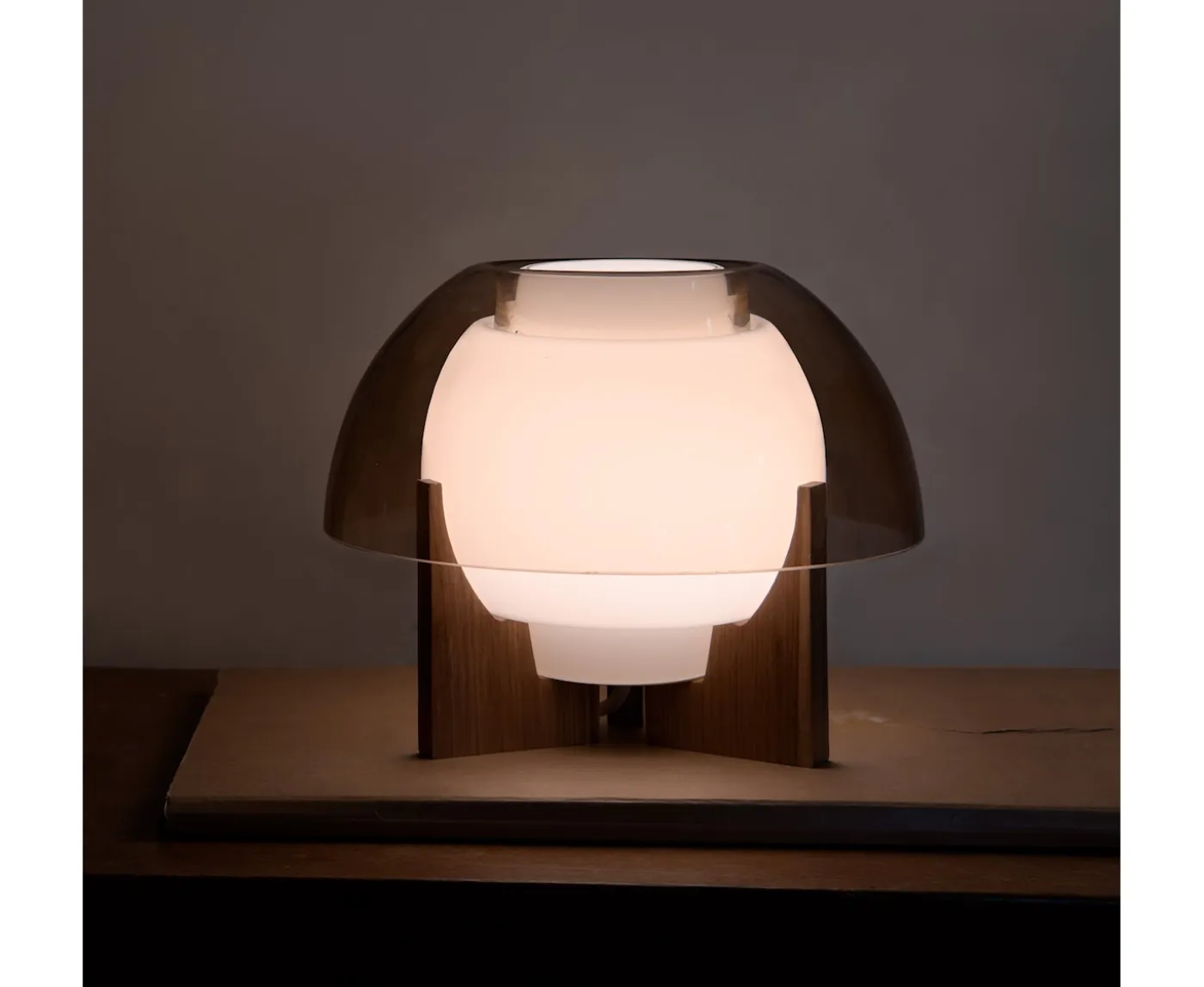 LYFA Ergo Bordslampa Grey 20cm