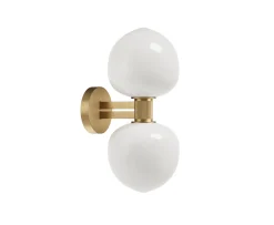 LYFA Memoir II Vägglampa Brass 28cm