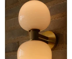 LYFA Memoir II Vägglampa Brass 28cm