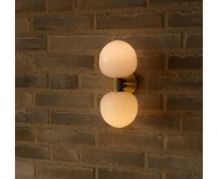 LYFA Memoir II Vägglampa Brass 28cm