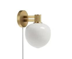 LYFA Memoir Vägglampa Brass 18cm