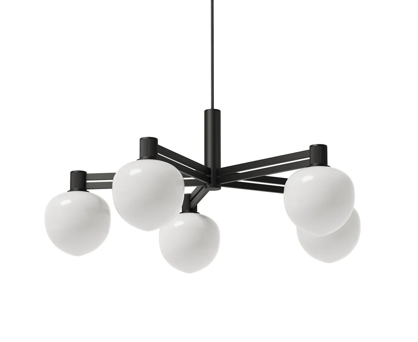 LYFA Memoir V Taklampa Black 12cm
