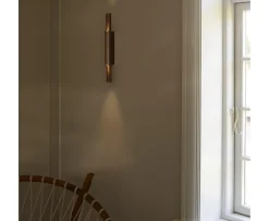 LYFA Pan Vägglampa Bronze 38cm