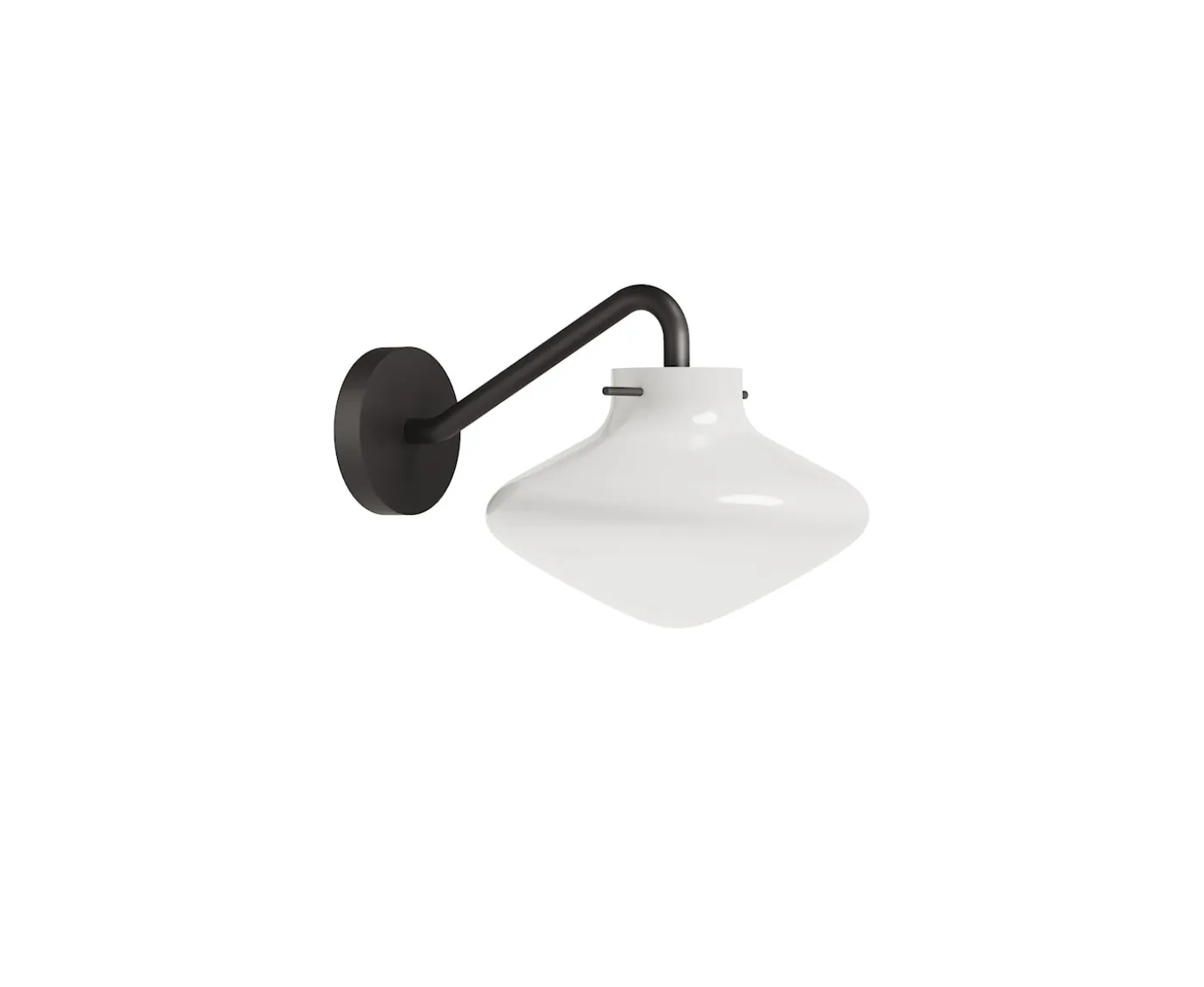 LYFA Repose Vägglampa Black 16cm