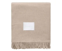 Magniberg Bold Ullpläd Sand Melange