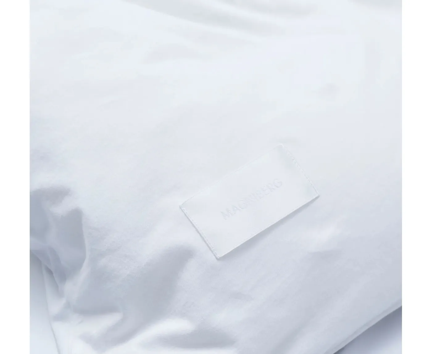 Magniberg Heart Jersey Örngott Washed White 50x60
