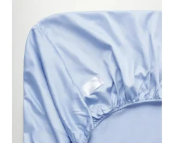 Magniberg Mother Sateen Formsytt Lakan Haze Blue 180x200