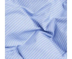 Magniberg Wall Street Oxford Påslakan Striped Light Blue Enkel