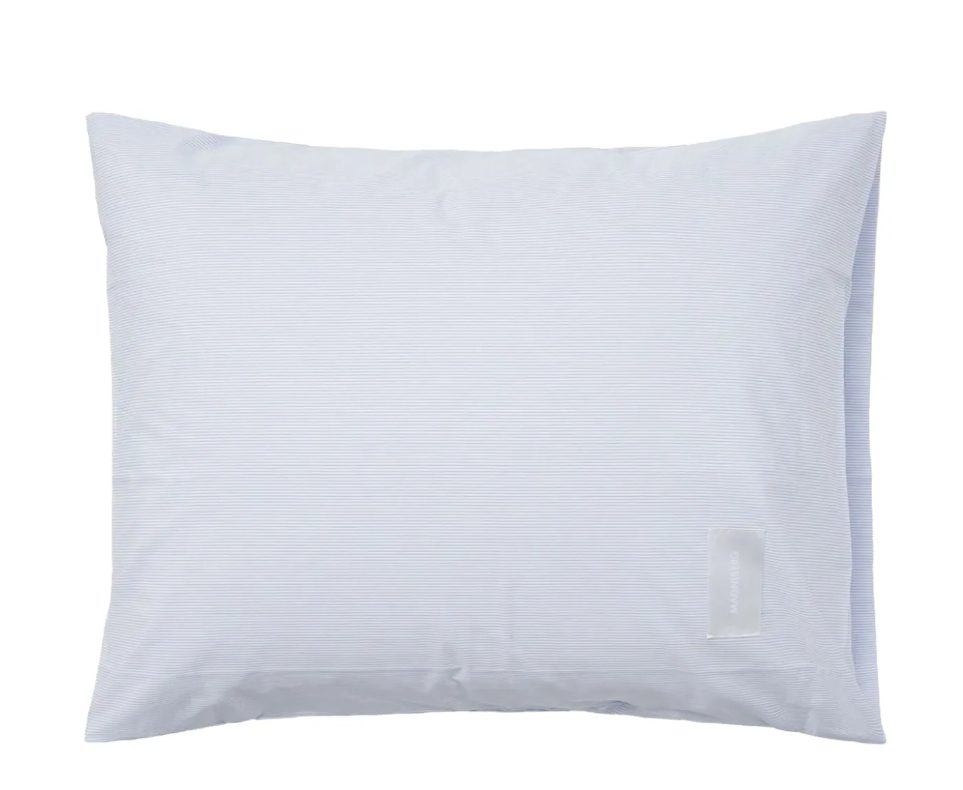 Magniberg Wall Street Poplin Örngott Light Blue Stripes 50x60