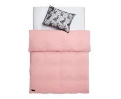 Magniberg Heart Jersey Påslakan Washed Pink Enkel