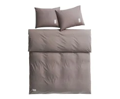 Magniberg Pure Poplin Påslakan Mud Dubbel