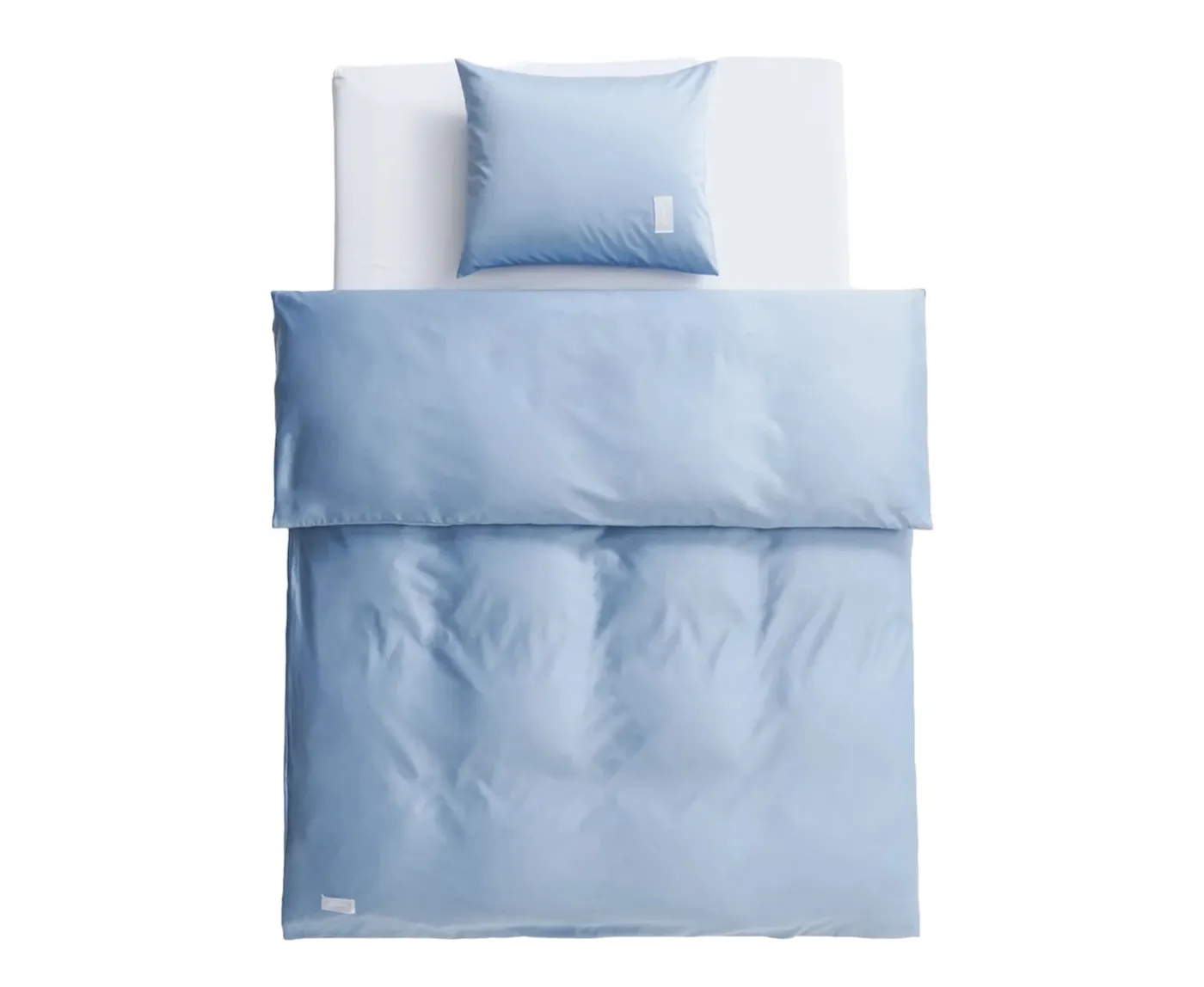 Magniberg Pure Sateen Påslakan Haze Blue Enkel