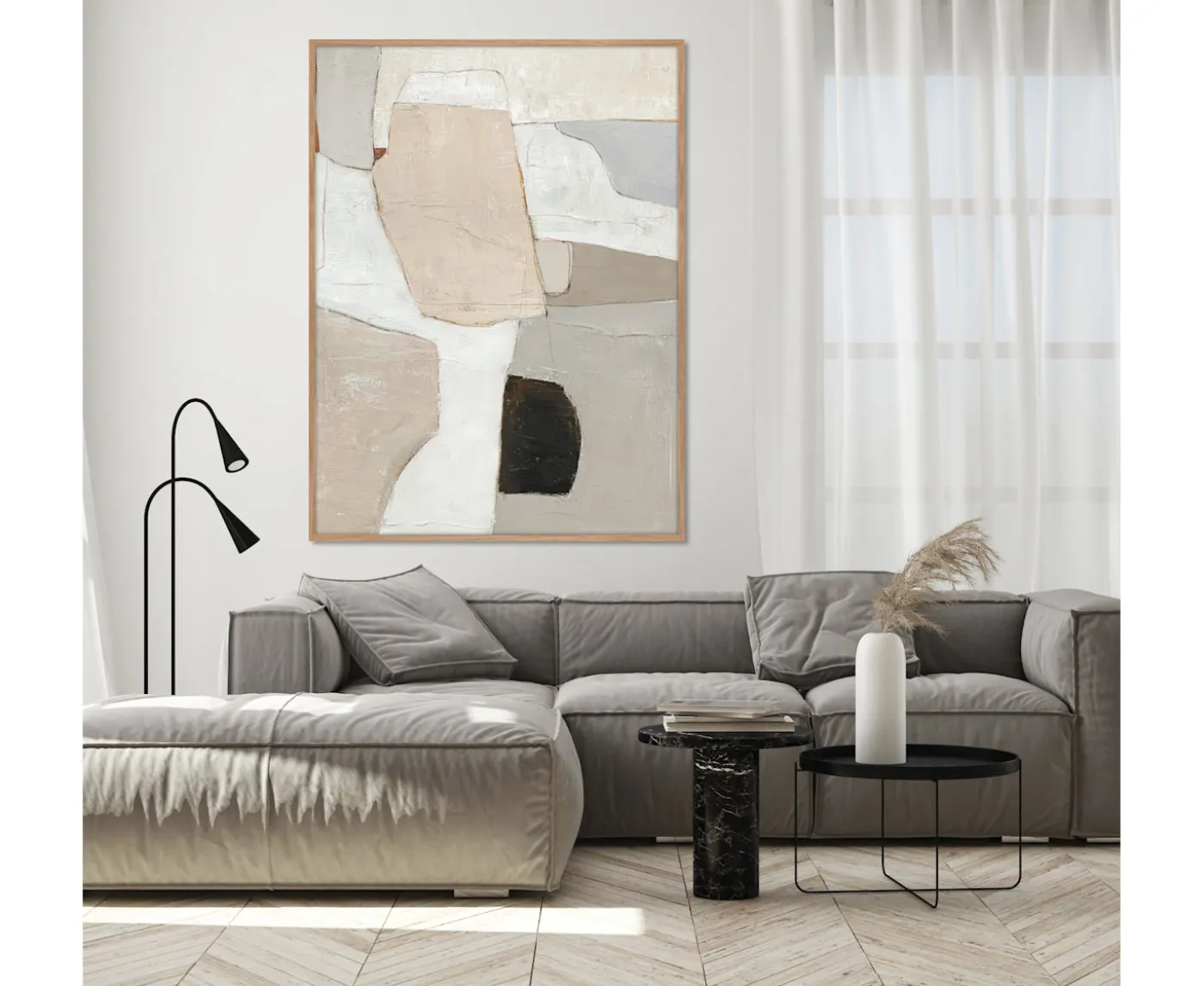 Malerifabrikken Accurate Tavla Oak Frame 90x120