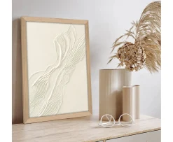 Malerifabrikken Beige Heritage Tavla Oak Frame 30x40
