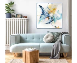 Malerifabrikken Confidential Tavla Blue 100x100
