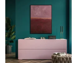 Malerifabrikken Edge Rose Tavla Black Frame 90x120