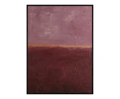 Malerifabrikken Edge Rose Tavla Black Frame 90x120