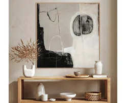 Malerifabrikken Ensemble Oak Frame Tavla 100x100