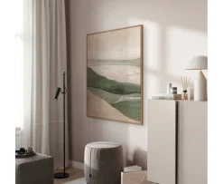 Malerifabrikken Green Field Tavla Oak Frame 90x120