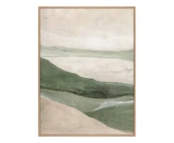 Malerifabrikken Green Field Tavla Oak Frame 90x120