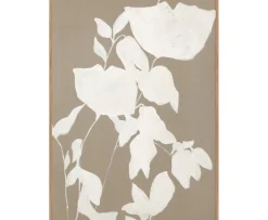 Malerifabrikken Linen Fortuna White Tavla Oak Frame 90x120