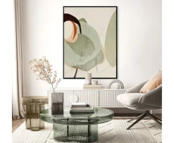 Malerifabrikken Moon Rock Black Frame Tavla 90x120
