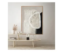 Malerifabrikken White Stone Tavla Oak Frame 90x120