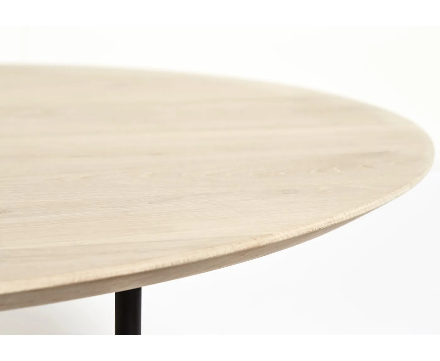 Mavis Tribeca Sidobord Såpad Ek/Vit Ø47