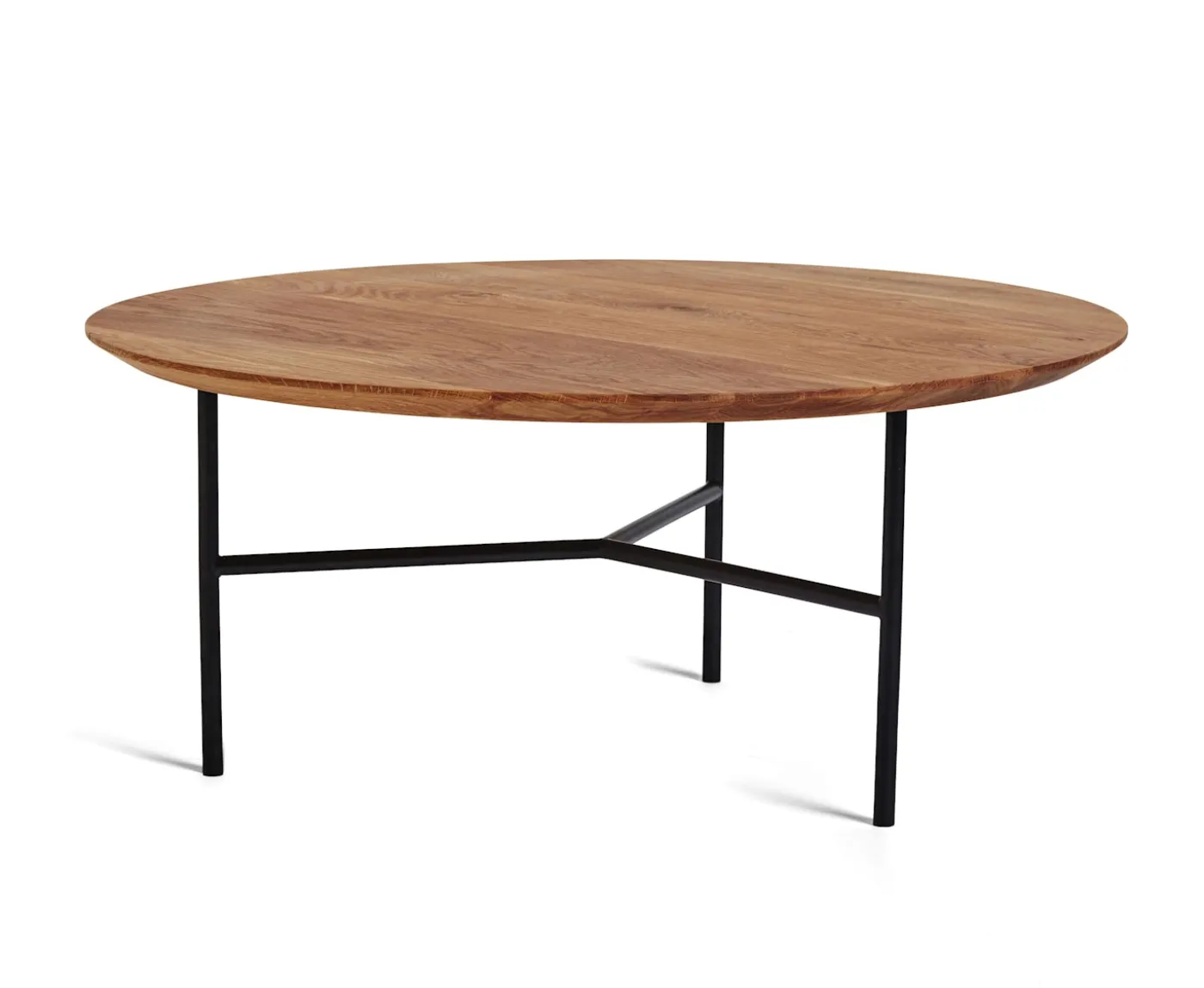 Mavis Tribeca Soffbord Oljad Ek/Svart Ø80