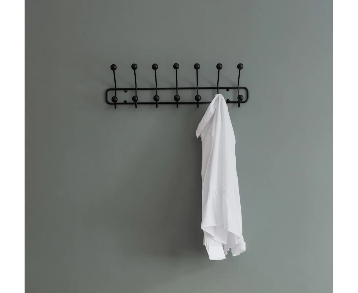Maze Bill Horizontal Klädhängare Black 71cm