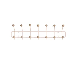 Maze Bill Horizontal Klädhängare Pale Pink 71cm