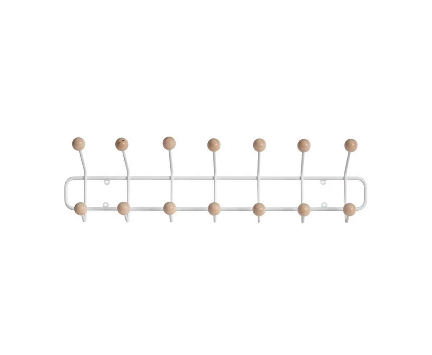 Maze Bill Horizontal Klädhängare White 71cm
