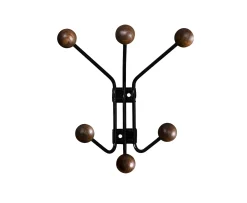Maze Bill Klädhängare Black/Walnut Hue XSmall