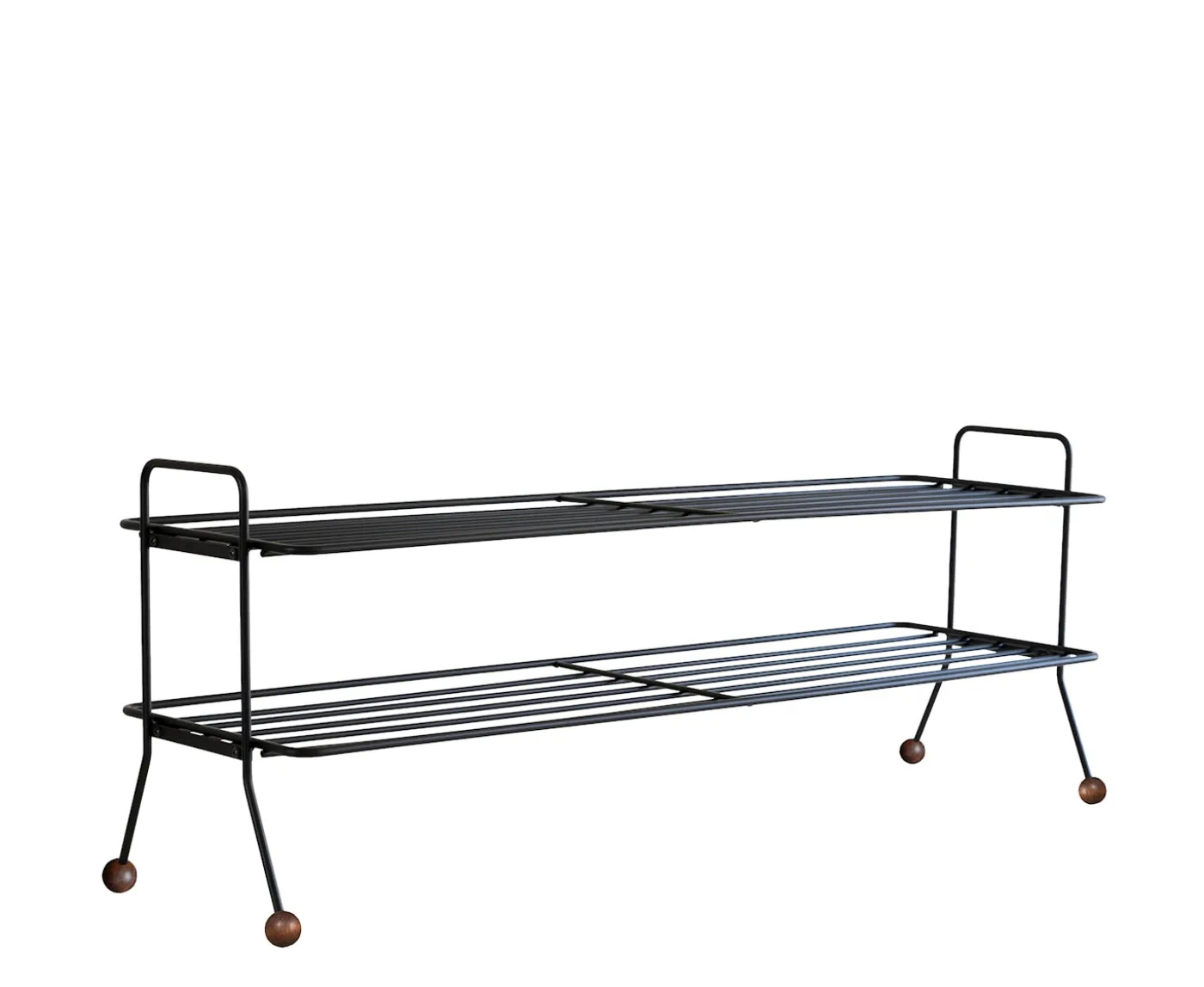 Maze Bill Skohylla Black/Walnut Hue Large