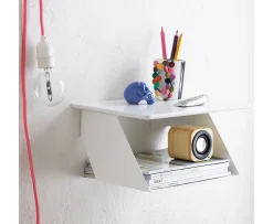 Maze Edgy Sängbord White 17x37