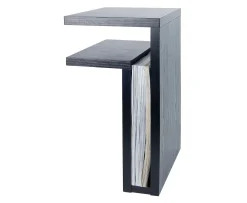 Maze F-Shelf Left Sängbord Black Oak