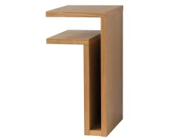 Maze F-Shelf Left Sängbord Natural Oak