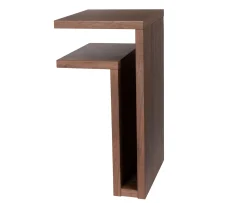 Maze F-Shelf Left Sängbord Walnut
