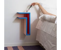 Maze F-Shelf Play Left Sängbord Pine