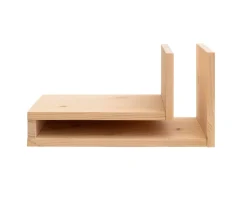 Maze F-Shelf Play Left Sängbord Pine