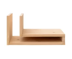 Maze F-Shelf Play Right Sängbord Pine