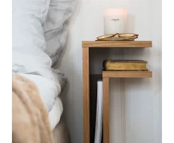 Maze F-Shelf Right Sängbord Natural Oak
