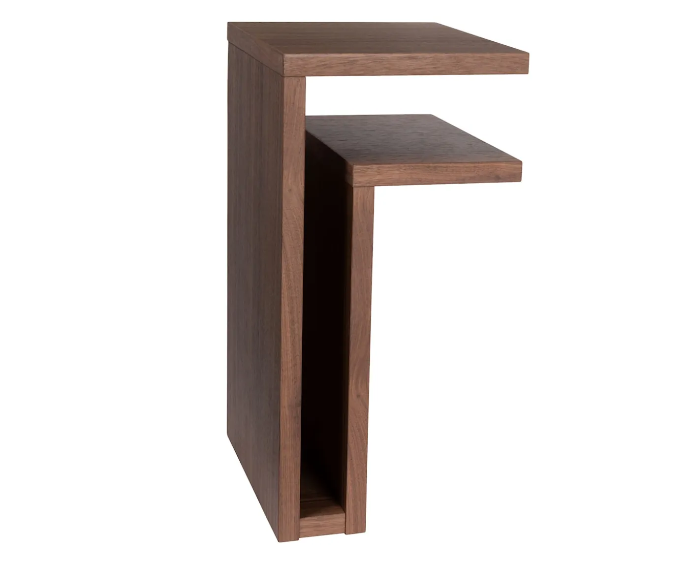 Maze F-Shelf Right Sängbord Walnut