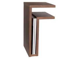Maze F-Shelf Right Sängbord Walnut