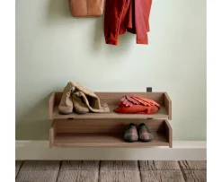 Maze Gentle Skohylla Walnut