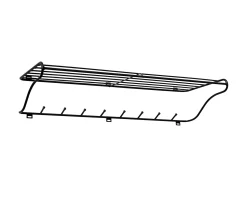 Maze Hat Rack Hatthylla Black Large
