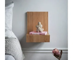 Maze L-Shelf Sängbord Oak