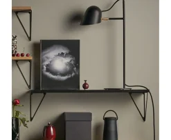 Maze Pythagoras Hyllplan Black 20x80cm